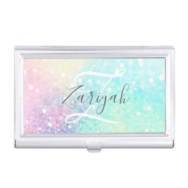 Glitter Pastel Bokeh Girly Colorful Pattern  Case