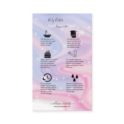 Glitter Pink Marble Splash body butter