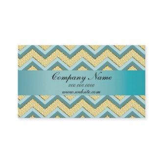 Glitzy Topaz  Zigzag Pocket 2019 Calendar