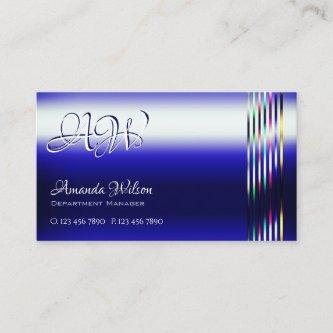 Glossy Royal Blue Effects Monogram Opening Hours