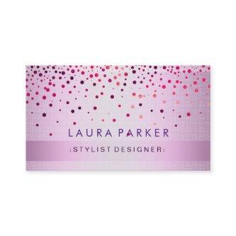 Glow Glitter Confetti Linen Elegant Background