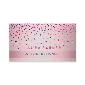 Glow Glitter Confetti Linen Elegant Background