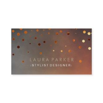 Glow Glitter Sunset Confetti Elegant Dots