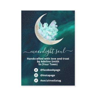 Glowing Crystal Moon Spell Jar Kit