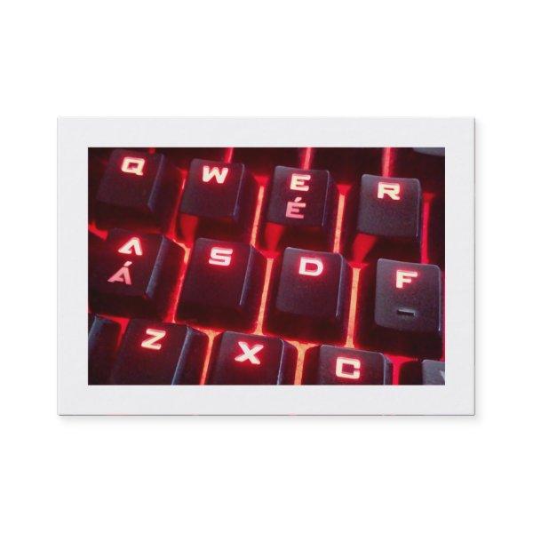 Glowing Keyboard (Bordered)