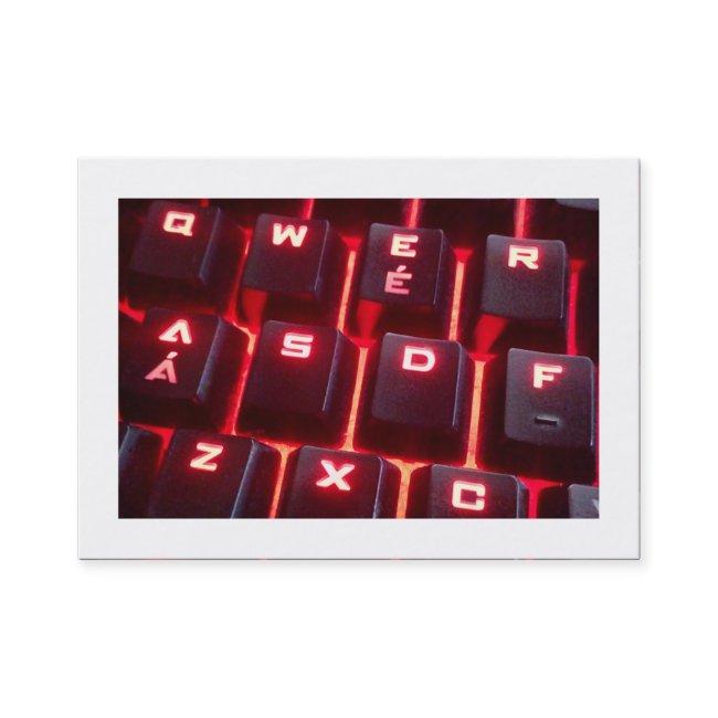 Glowing Keyboard (Bordered)