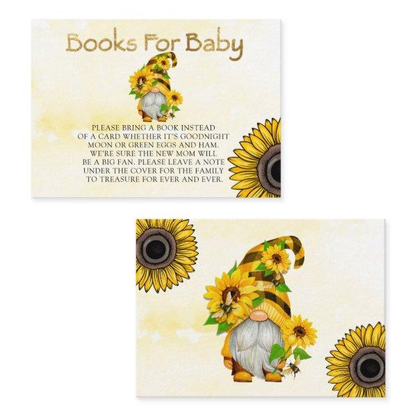 Gnome Sunflower and Bees Books For Baby