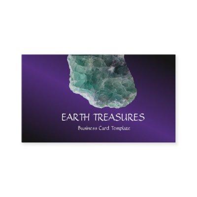 Gode Green and Purple Fluorite Healing Crystals