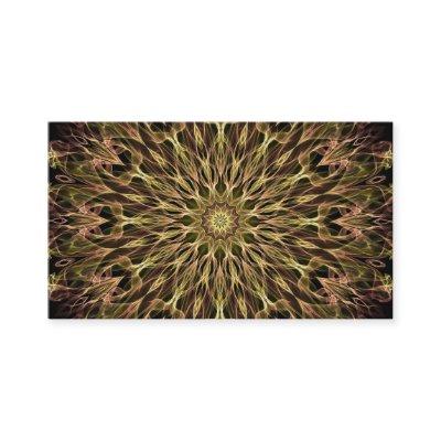 Gold and Copper Kaleidoscope