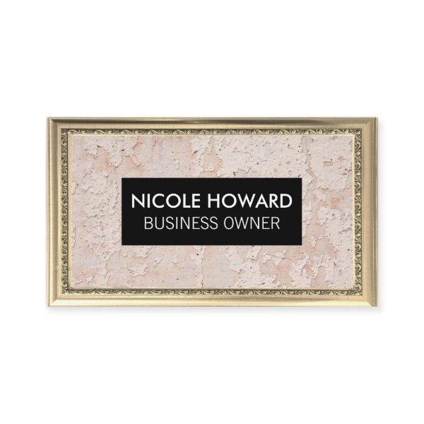 Gold Antique Frame | Wall Grunge Texture