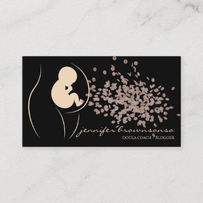Gold Birth Coach Pregnant Simple Baby Doula