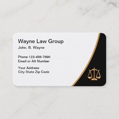 Gold Black And White Attorney Law Scale