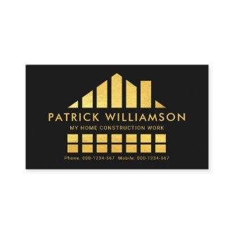 Gold Building Construction Foundation