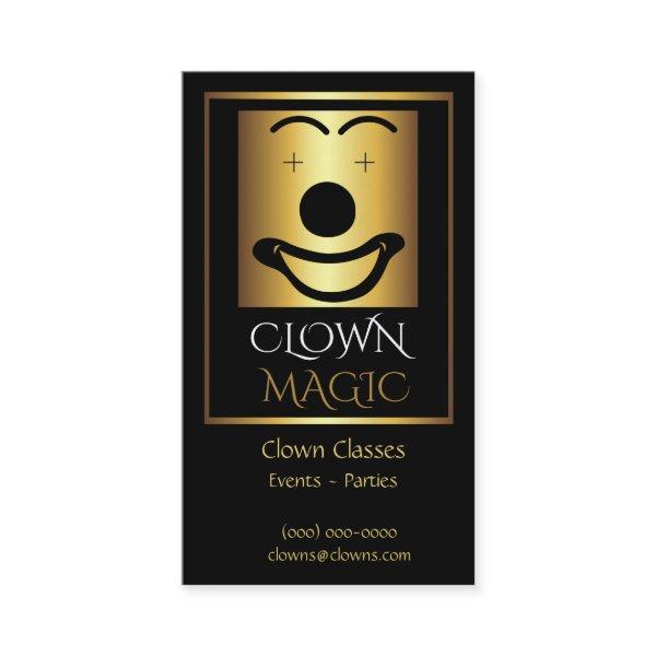 Gold Clown Logo