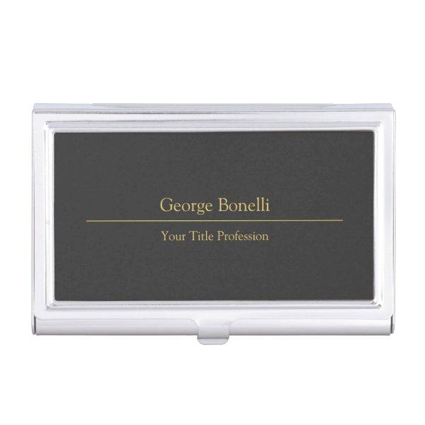 Gold Color Grey Classical Personal Customize Chic  Case