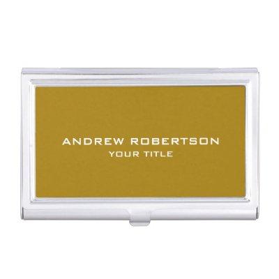 Gold Color Plain Elegant Minimalist Simple  Case