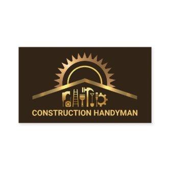 Gold Construction Handyman Tools Renovation
