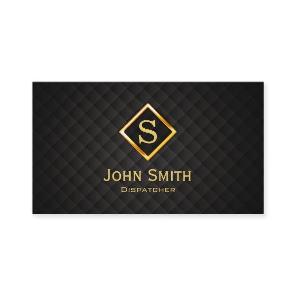 Gold Diamond Monogram Dispatcher