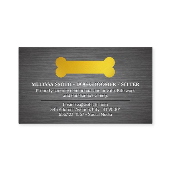 Gold Dog Bone