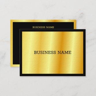 Gold Elegant Luxury Personalized Modern Template