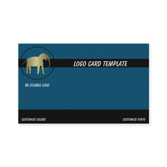 Gold Elephant Logo