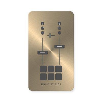 Gold Faux DJ  2019