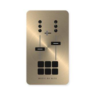 Gold Faux DJ  | Modern Professional