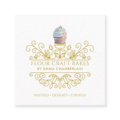 Gold Frame Bakery Baker's Logo