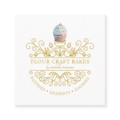 Gold Frame Bakery Baker's Logo