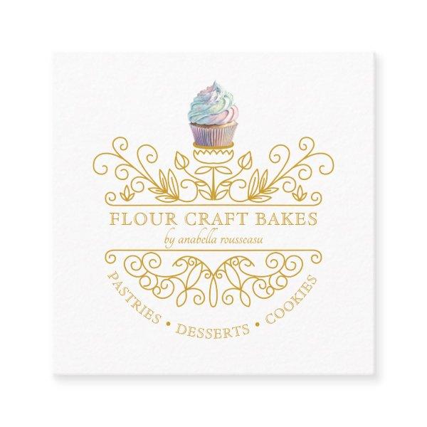 Gold Frame Bakery Baker's Logo
