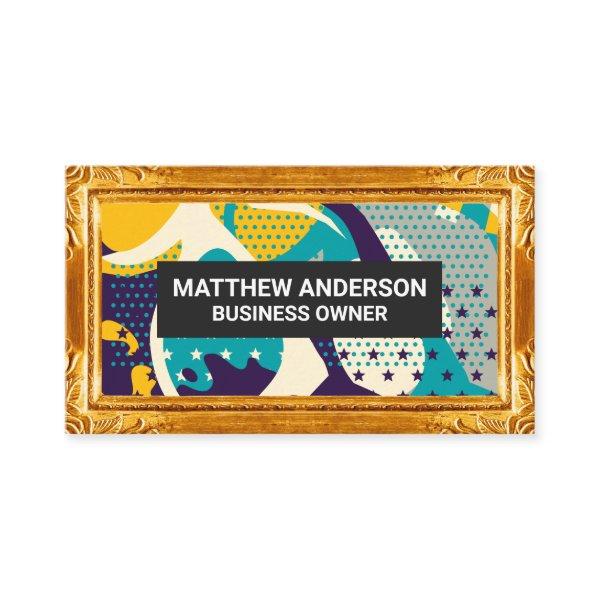 Gold Frame Border | Modern Art