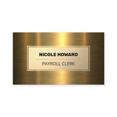 Gold Frame | Gold Metallic