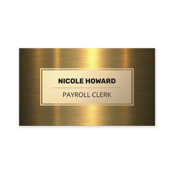 Gold Frame | Gold Metallic