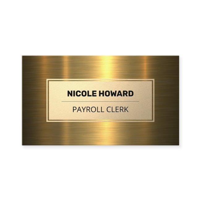 Gold Frame | Gold Metallic