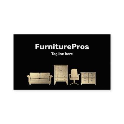 Gold Furniture Black