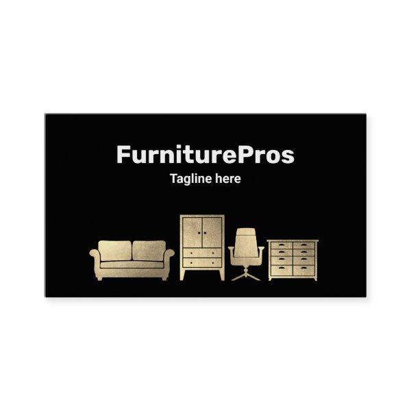Gold Furniture Black