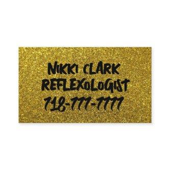 GOLD GLITTER custom