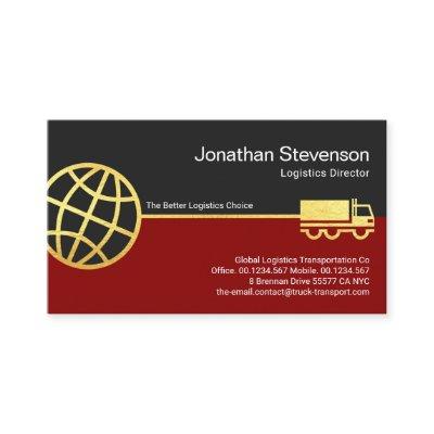Gold Global Truck Supply Line Logistics