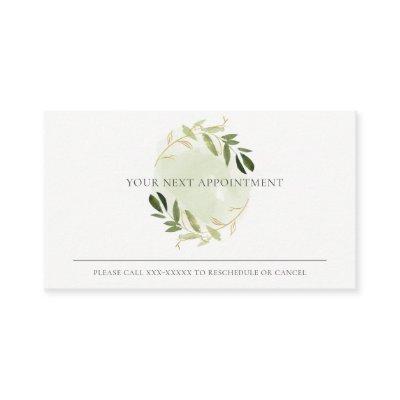 GOLD GREEN FOLIAGE WREATH PROFESSIONAL APPOINTMENT