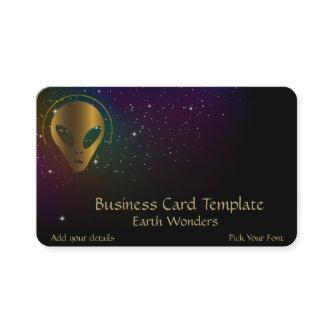 Gold Grey Alien - Logo Ancient Alien