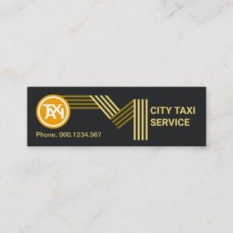 Gold Highway Taxi Route Transportation Mini
