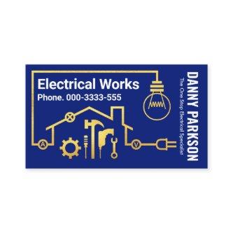 Gold Home Electrical Circuit