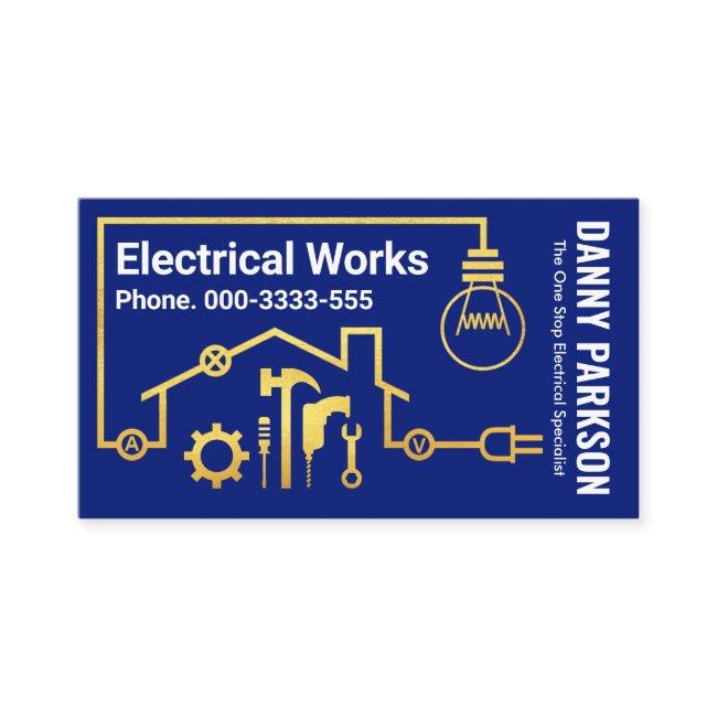 Gold Home Electrical Circuit