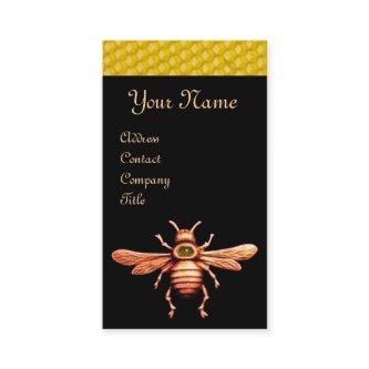 GOLD HONEY BEE / BEEKEEPER BEEKEEPING MONOGRAM