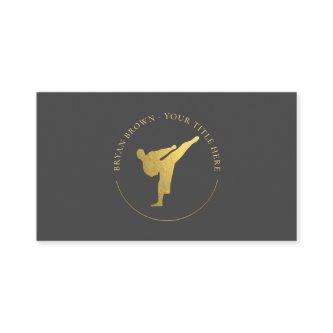 Gold Kickboxing - Karate Logo