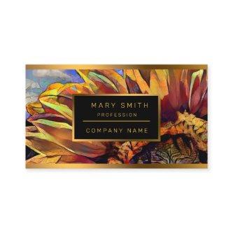 Gold Large Sunflower Elegant Collection