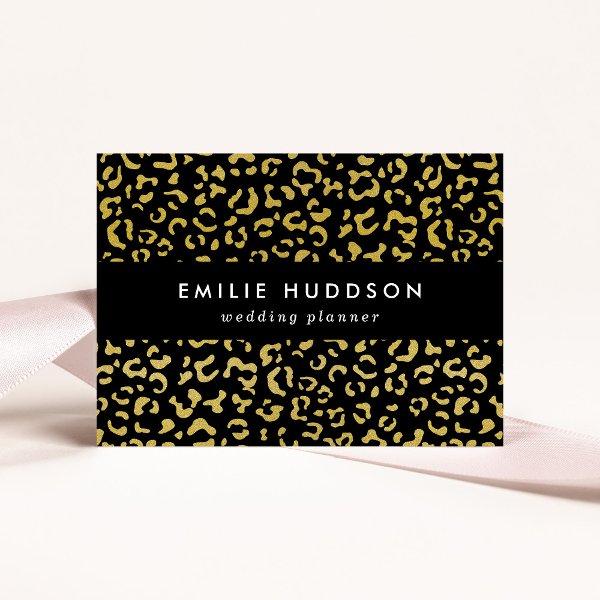 Gold Leopard, Gold Glitter, Leopard Pattern