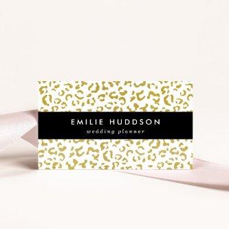 Gold Leopard, Gold Glitter, Leopard Print