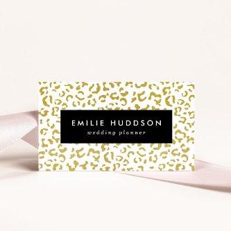 Gold Leopard, Gold Glitter, Leopard Print