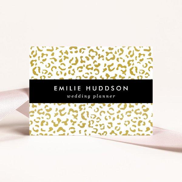 Gold Leopard, Gold Glitter, Leopard Print